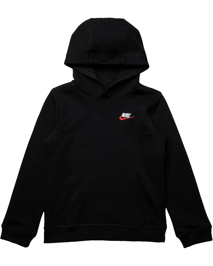Nike Kids Club Fleece Pullover Hoodie (Little Kids/Big Kids) | Hoodies & Sweatshirts 1 Nike Kids Club Fleece Pullover Hoodie (Little Kids/Big Kids) | Hoodies & Sweatshirts