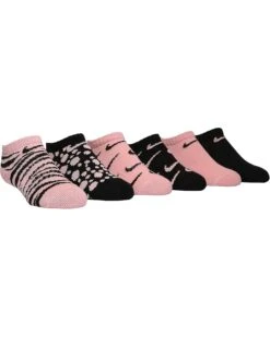Nike Kids GFX No Show Socks 6-Pack (Toddler/Little Kids)