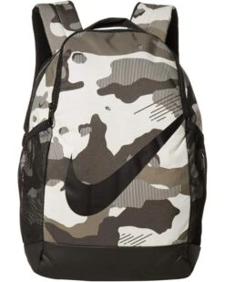 Nike Kids Brasilia Camo Backpack (Little Kids/Big Kids) | Backpacks